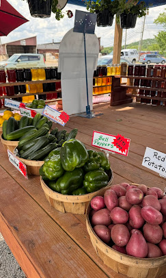 Fresh local vegetables at Watson Farm Market