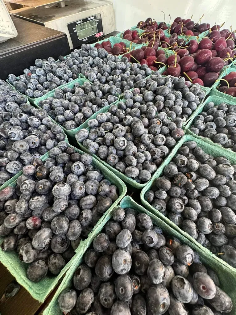 Local blueberries